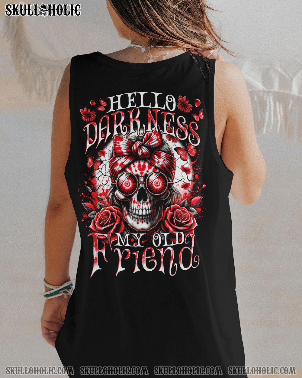 BLISSCORNERS I AM A SWEET GIRL MESSY BUN ALL OVER PRINT