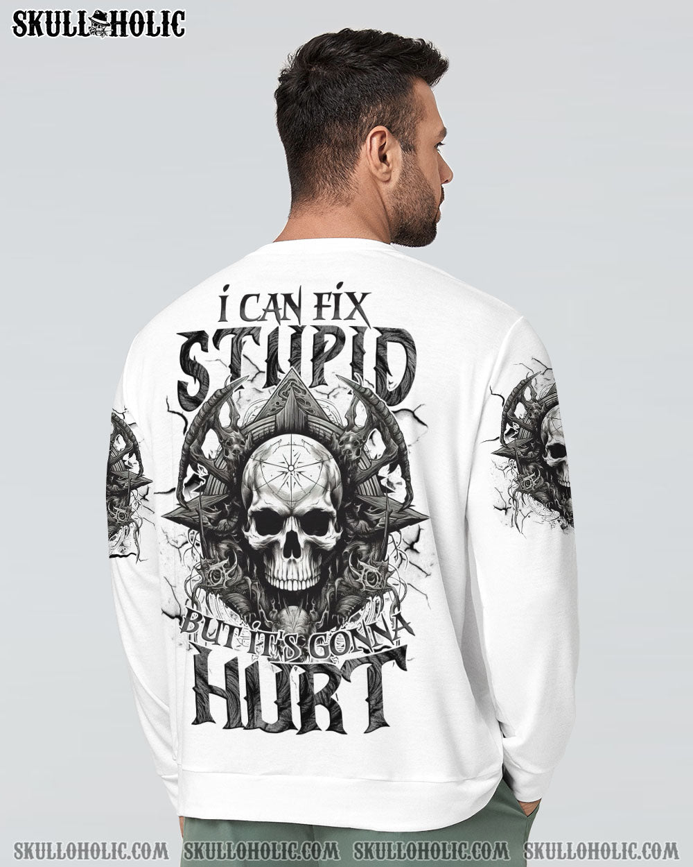 BLISSCORNERS I CAN FIX STUPID BUT IT'S GONNA HURT ALL OVER PRINT