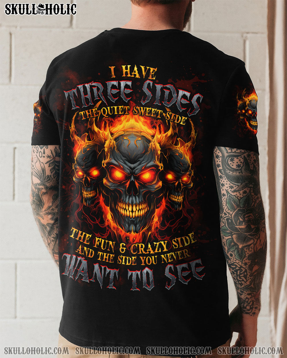 BLISSCORNERS I HAVE THREE SIDES ALL OVER PRINT