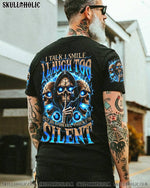 BLISSCORNERS BE CAREFUL WHEN I'M SILENT ALL OVER PRINT