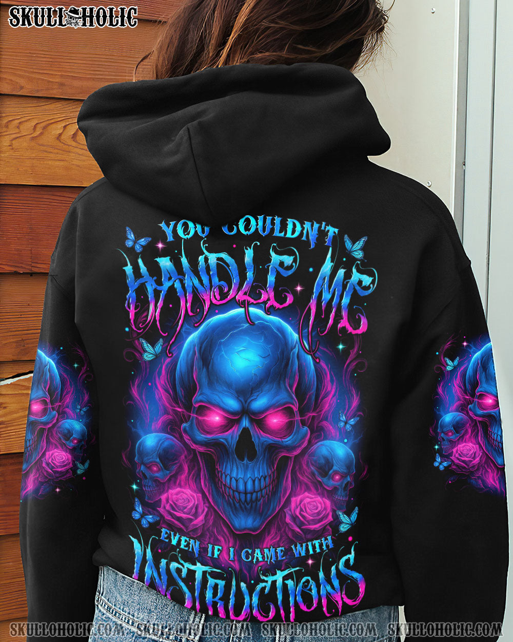 BLISSCORNERS YOU COULDN'T HANDLE ME  ALL OVER PRINT