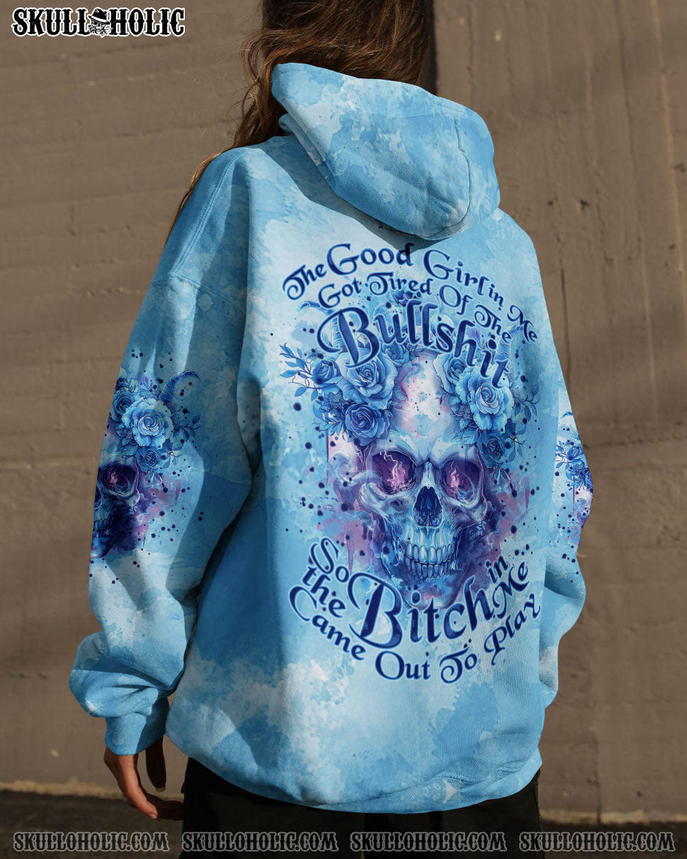 BLISSCORNERS THE GOOD GIRL IN ME ALL OVER PRINT