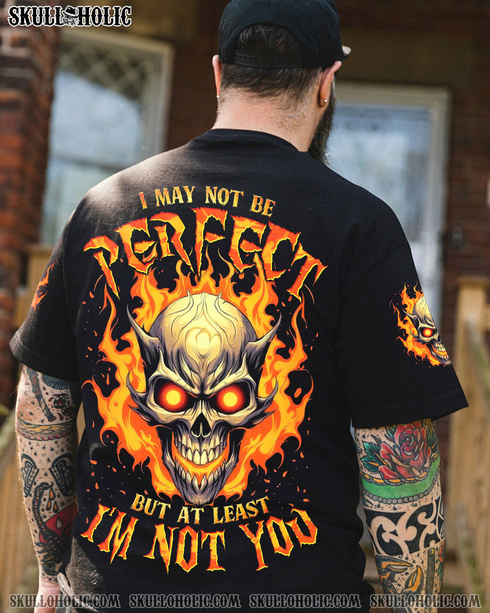 BLISSCORNERS I'M NOT YOU SKULL ALL OVER PRINT