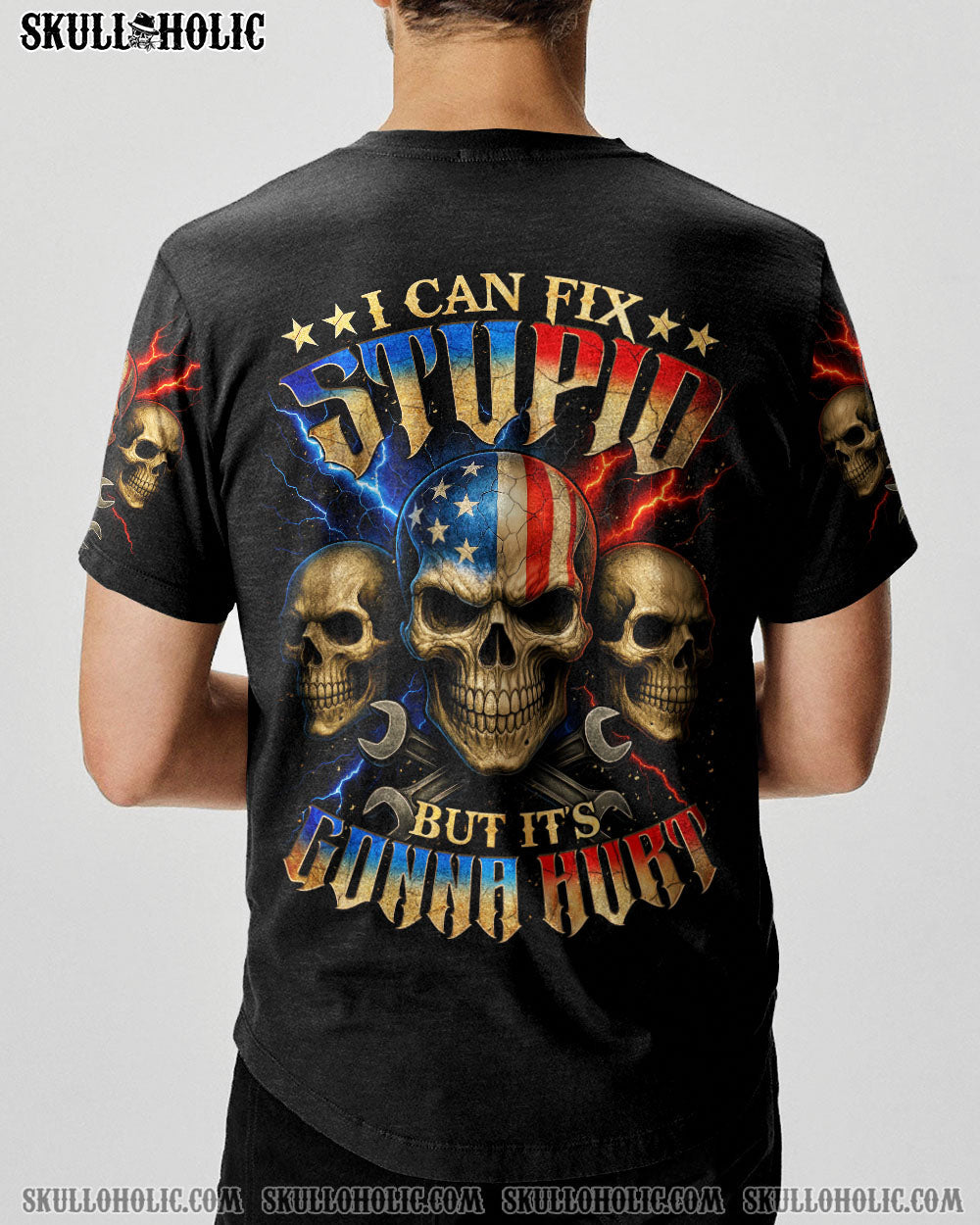 BLISSCORNERS I CAN FIX STUPID BUT IT'S GONNA HURT ALL OVER PRINT