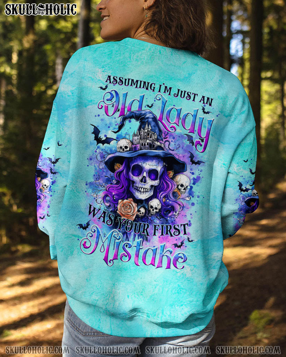 BLISSCORNERS YOUR FIRST MISTAKE WITCH HALLOWEEN ALL OVER PRINT