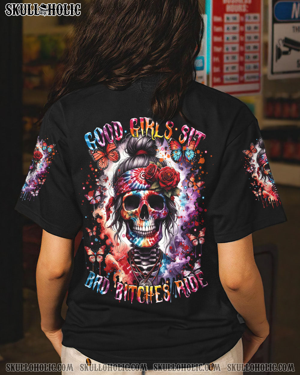 BLISSCORNERS GOOD GIRLS SIT ALL OVER PRINT