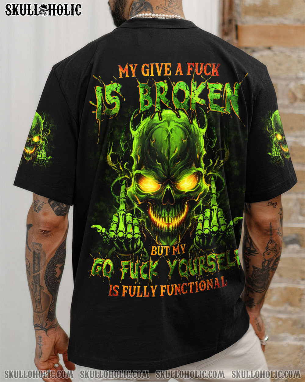 BLISSCORNERS MY GIVE A F IS BROKEN ALL OVER PRINT
