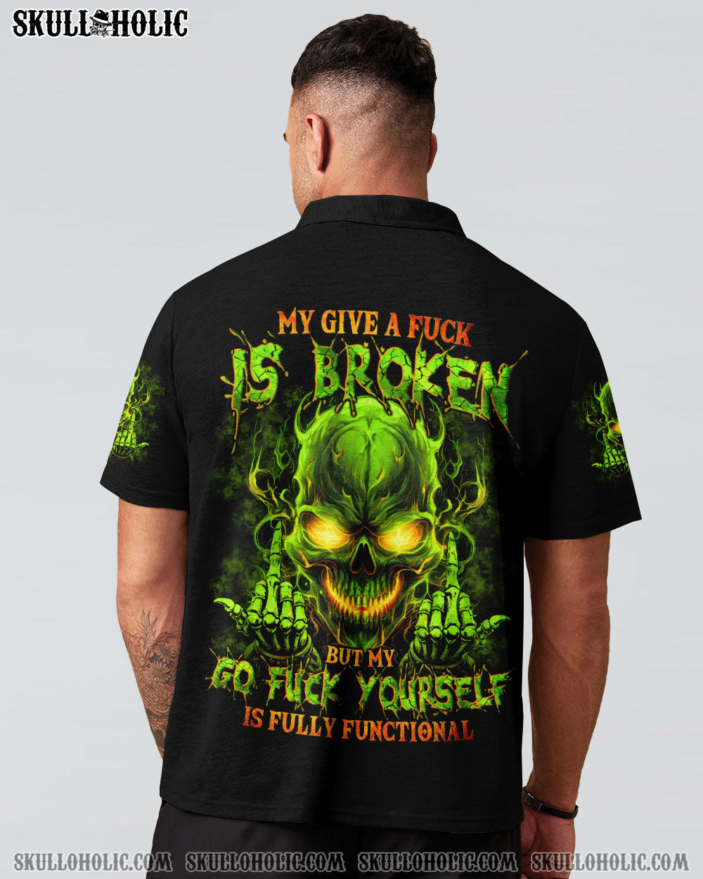 BLISSCORNERS MY GIVE A F IS BROKEN ALL OVER PRINT