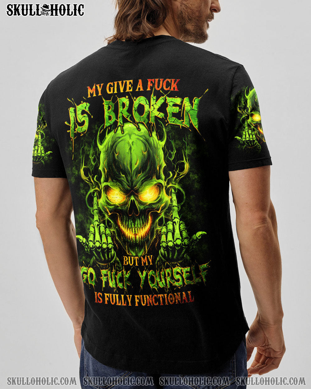 BLISSCORNERS MY GIVE A F IS BROKEN ALL OVER PRINT