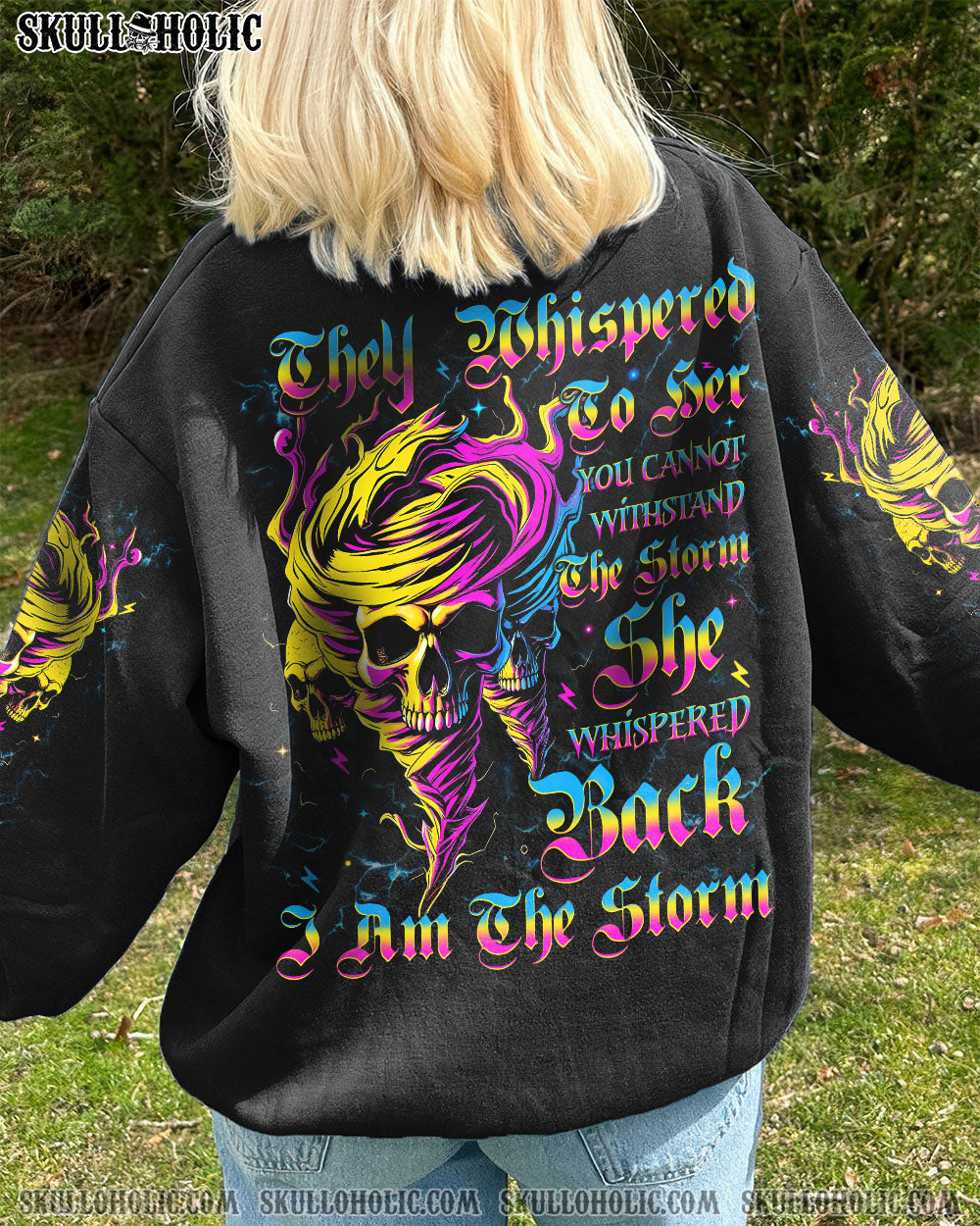 BLISSCORNERS I AM THE STORM ALL OVER PRINT