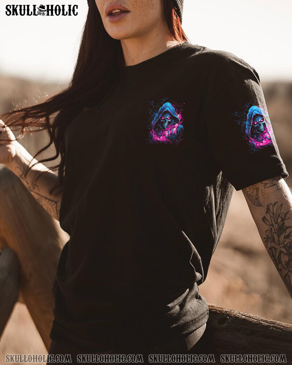 BLISSCORNERS I AM THE STORM SKULL ALL OVER PRINT