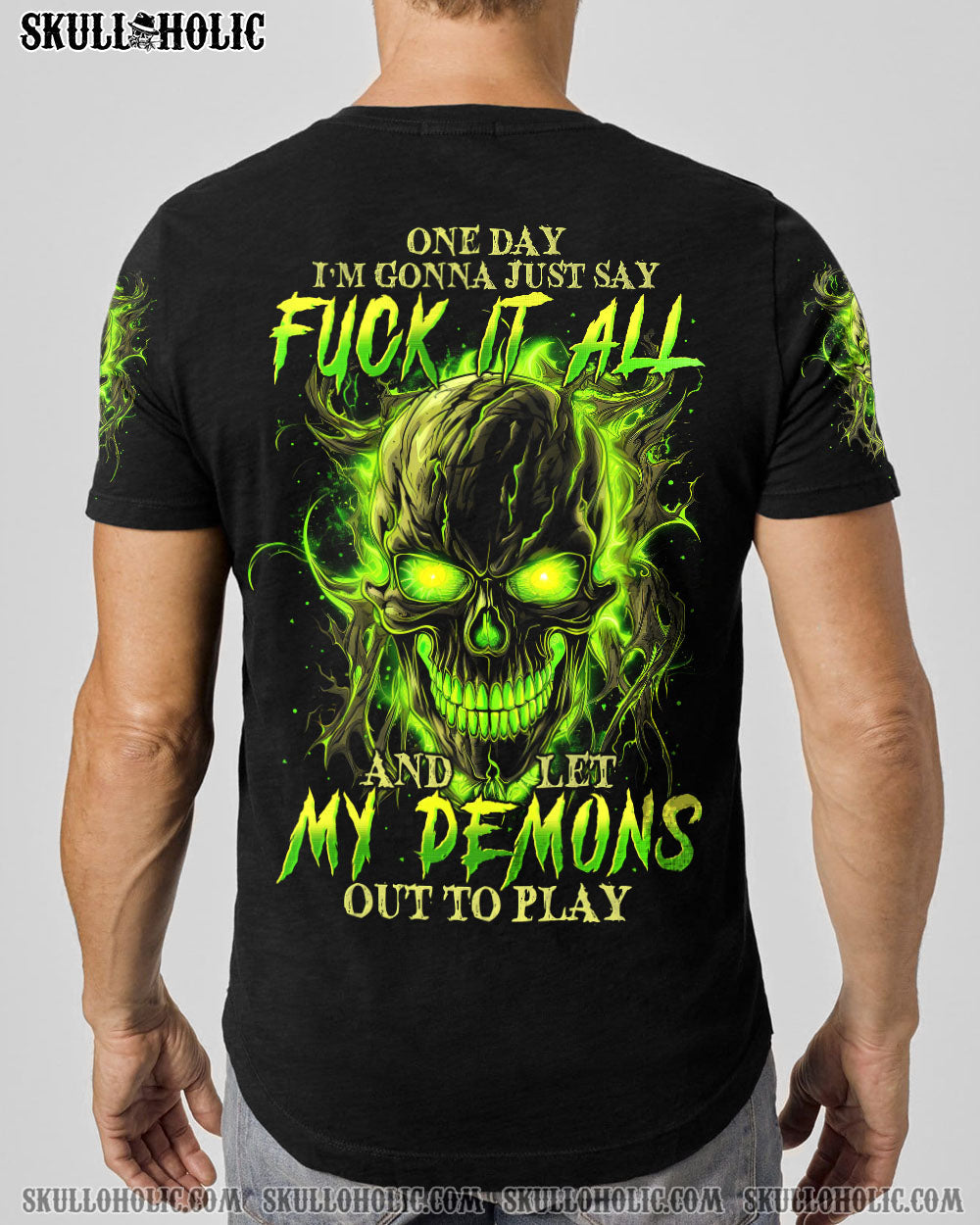 BLISSCORNERS ONE DAY I'M GONNA JUST SAY ALL OVER PRINT