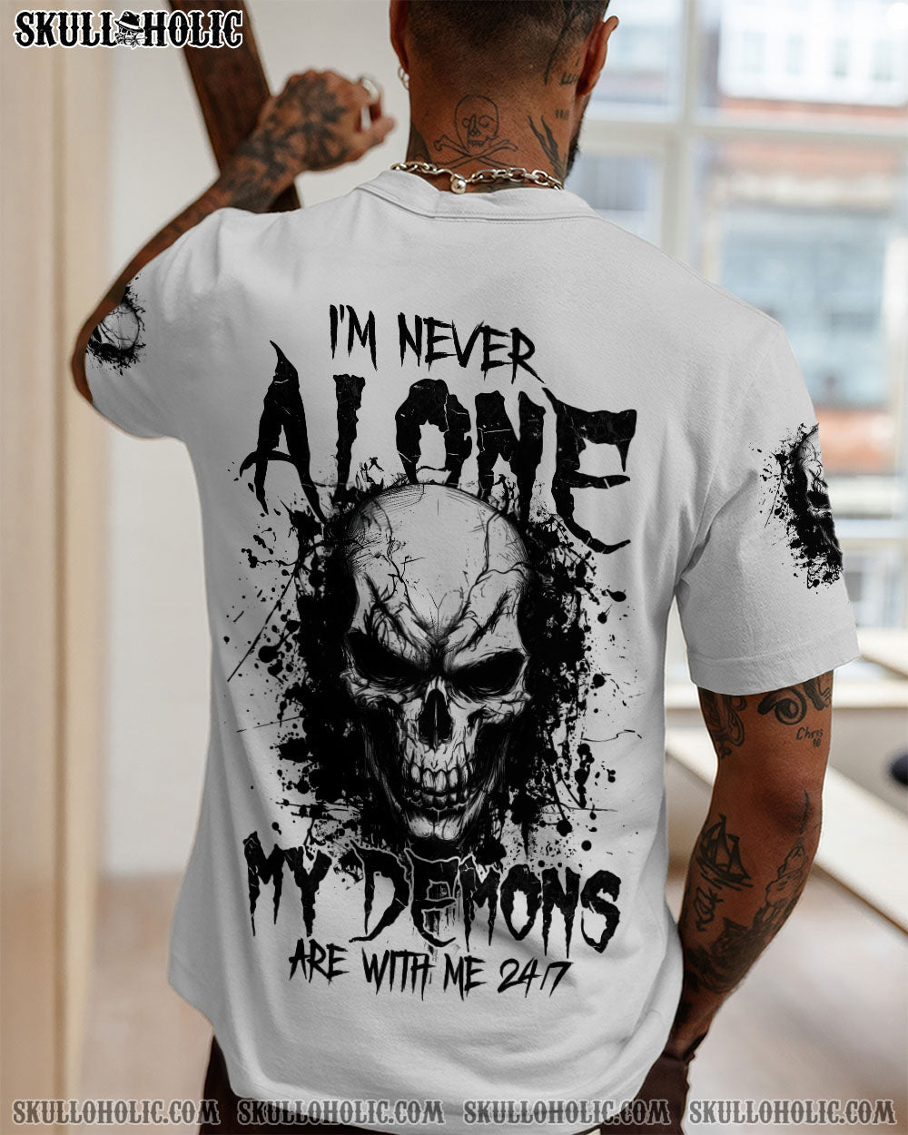 BLISSCORNERS I'M NEVER ALONE ALL OVER PRINT