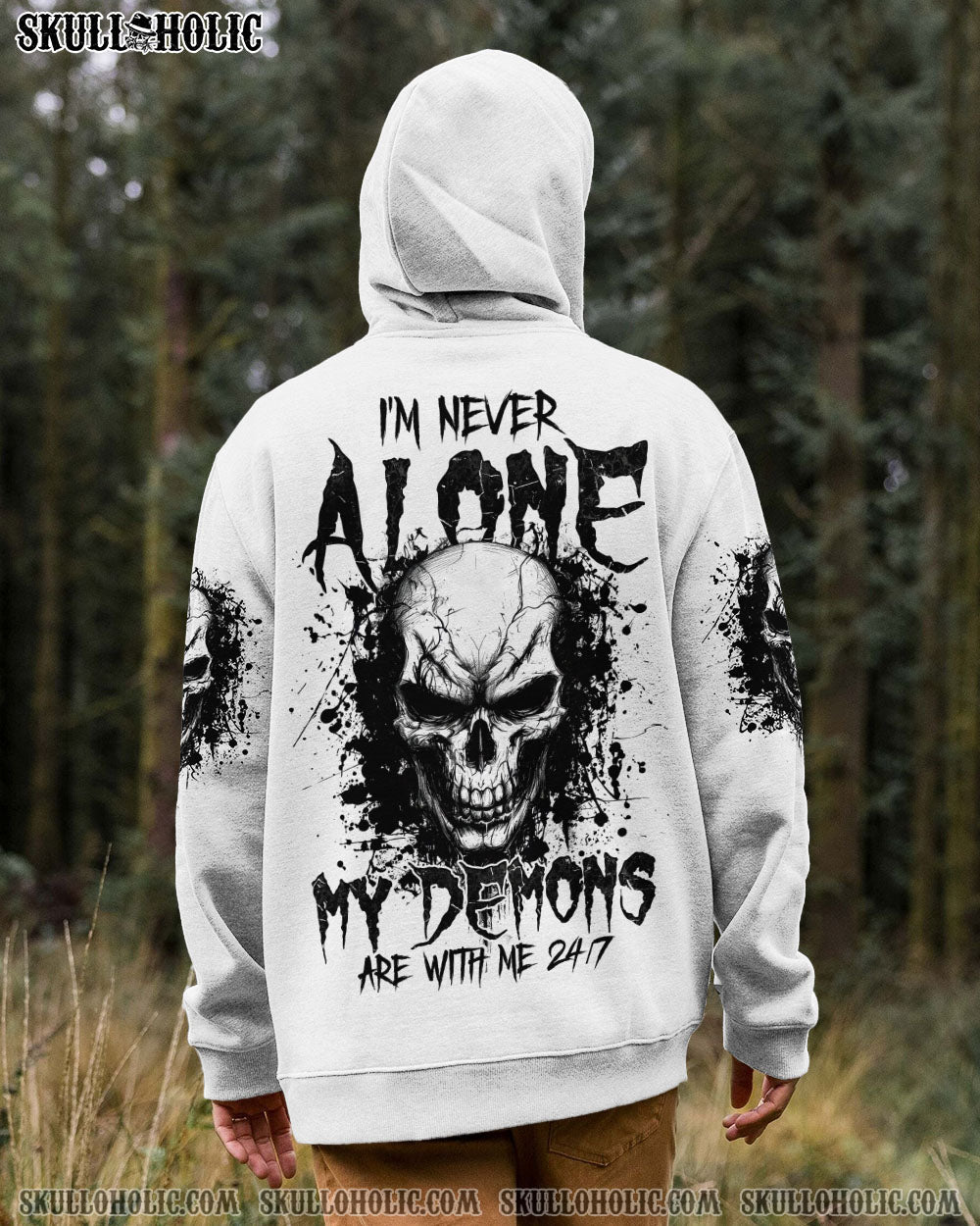 BLISSCORNERS I'M NEVER ALONE ALL OVER PRINT