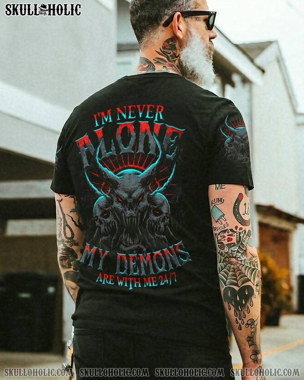BLISSCORNERS I'M NEVER ALONE ALL OVER PRINT