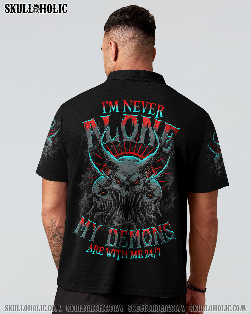 BLISSCORNERS I'M NEVER ALONE ALL OVER PRINT