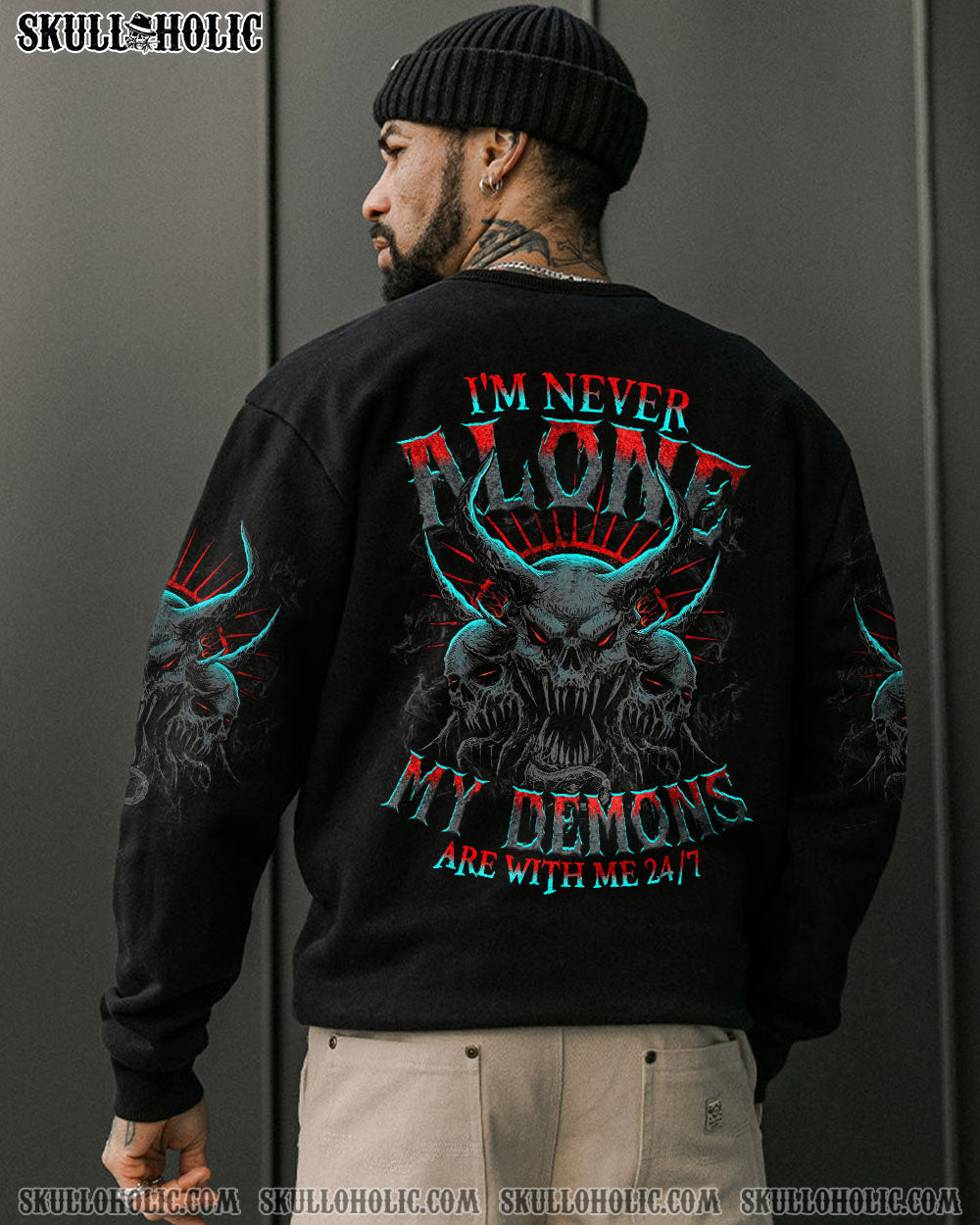 BLISSCORNERS I'M NEVER ALONE ALL OVER PRINT