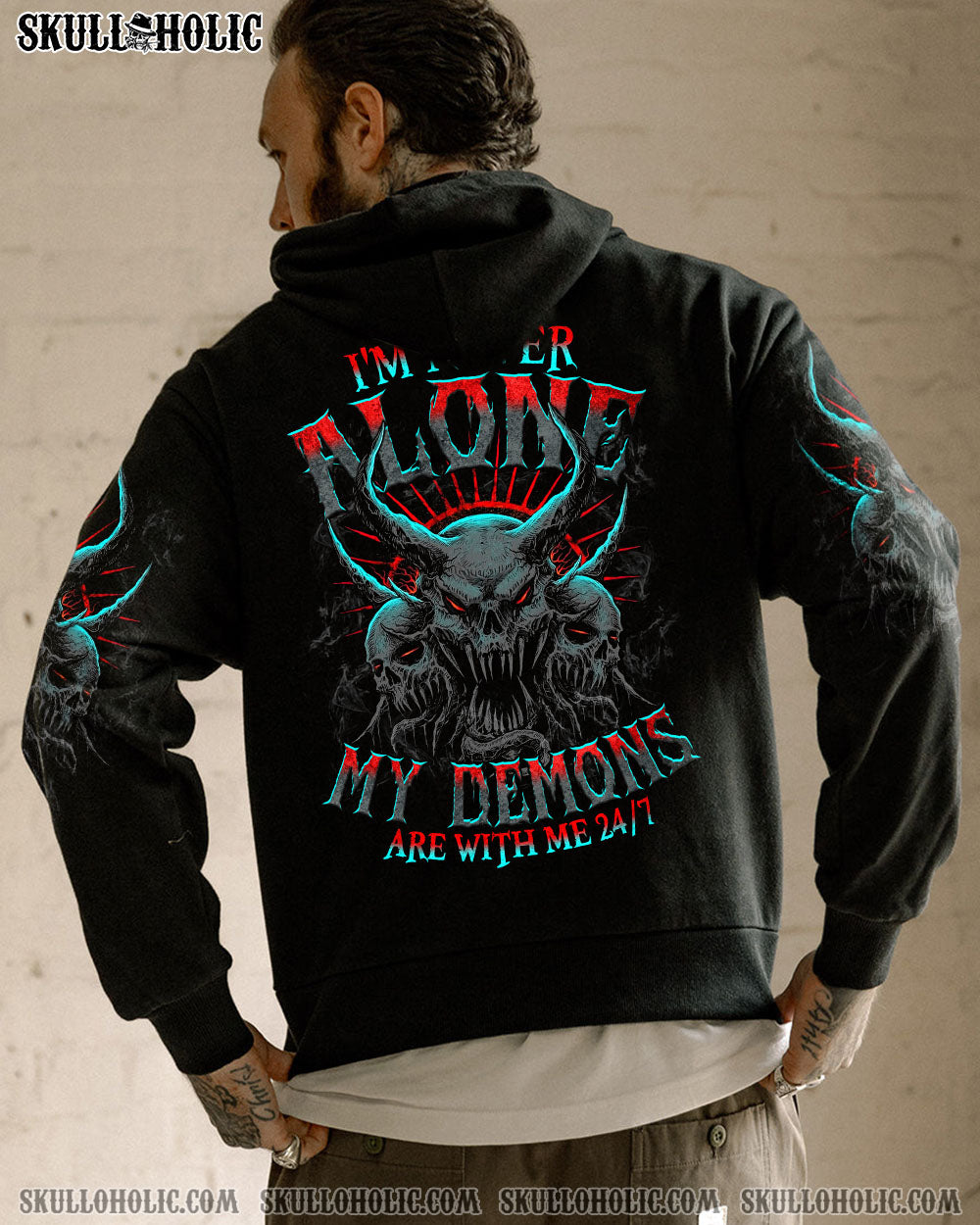 BLISSCORNERS I'M NEVER ALONE ALL OVER PRINT