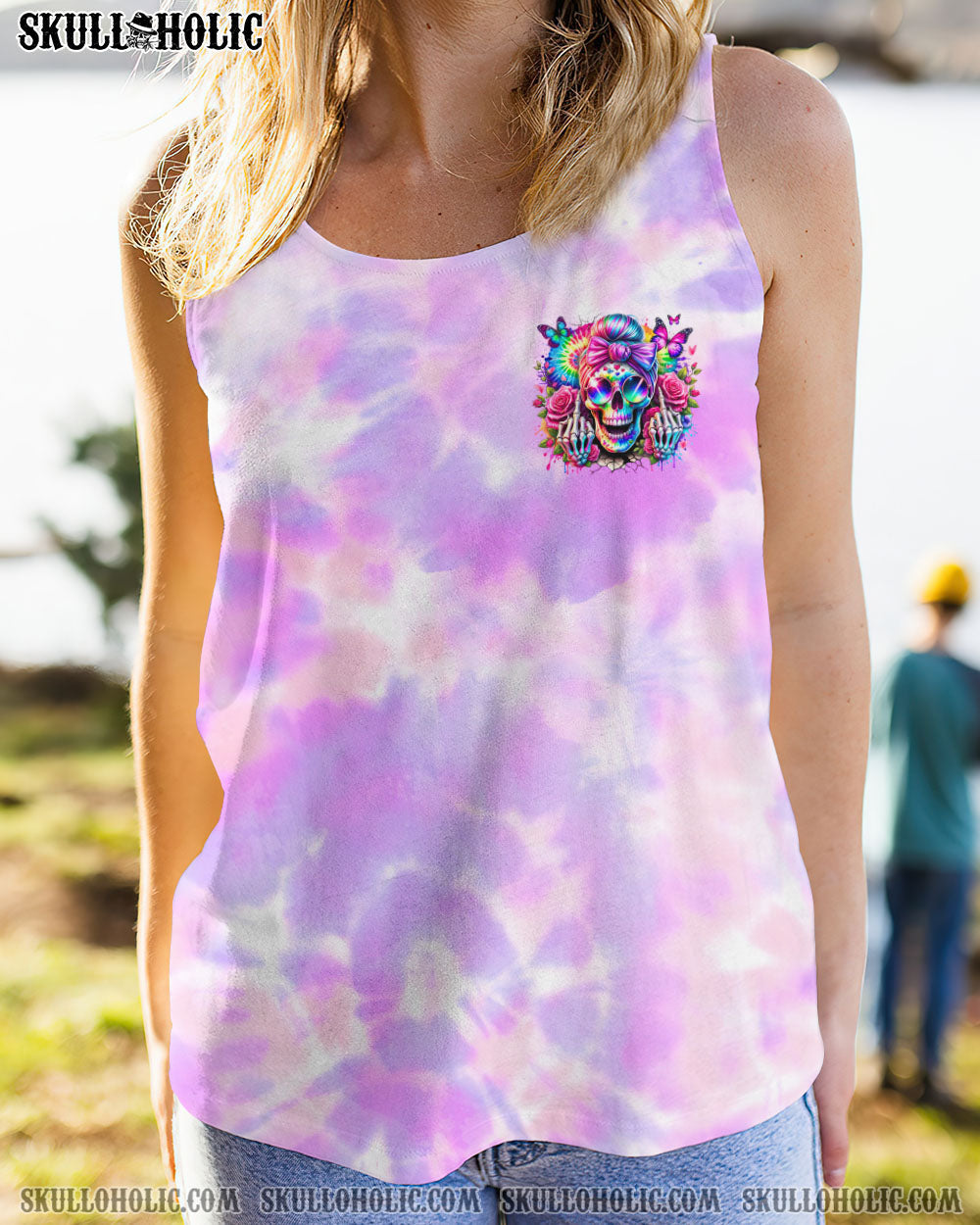 BLISSCORNERS YOU COULDN'T HANDLE ME MESSY BUN WINGS ALL OVER PRINT