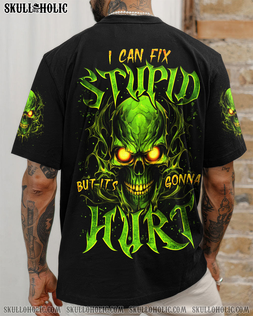 BLISSCORNERS I CAN FIX STUPID BUT IT'S GONNA HURT ALL OVER PRINT