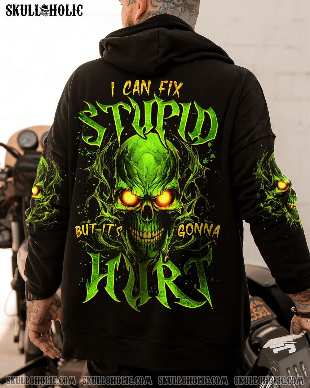 BLISSCORNERS I CAN FIX STUPID BUT IT'S GONNA HURT ALL OVER PRINT