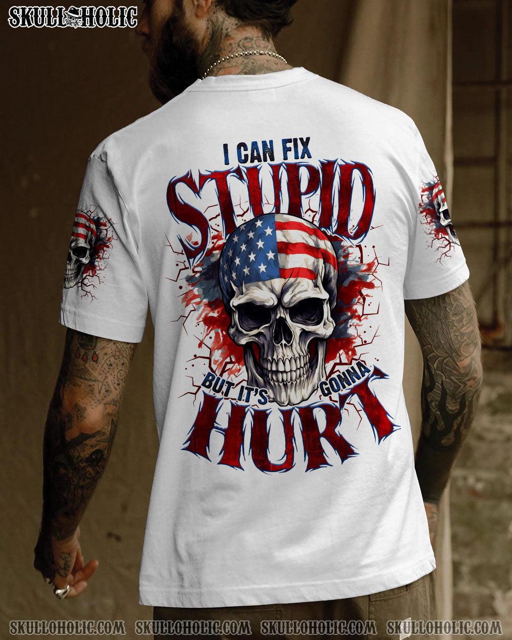 BLISSCORNERS I CAN FIX STUPID BUT IT'S GONNA HURT ALL OVER PRINT
