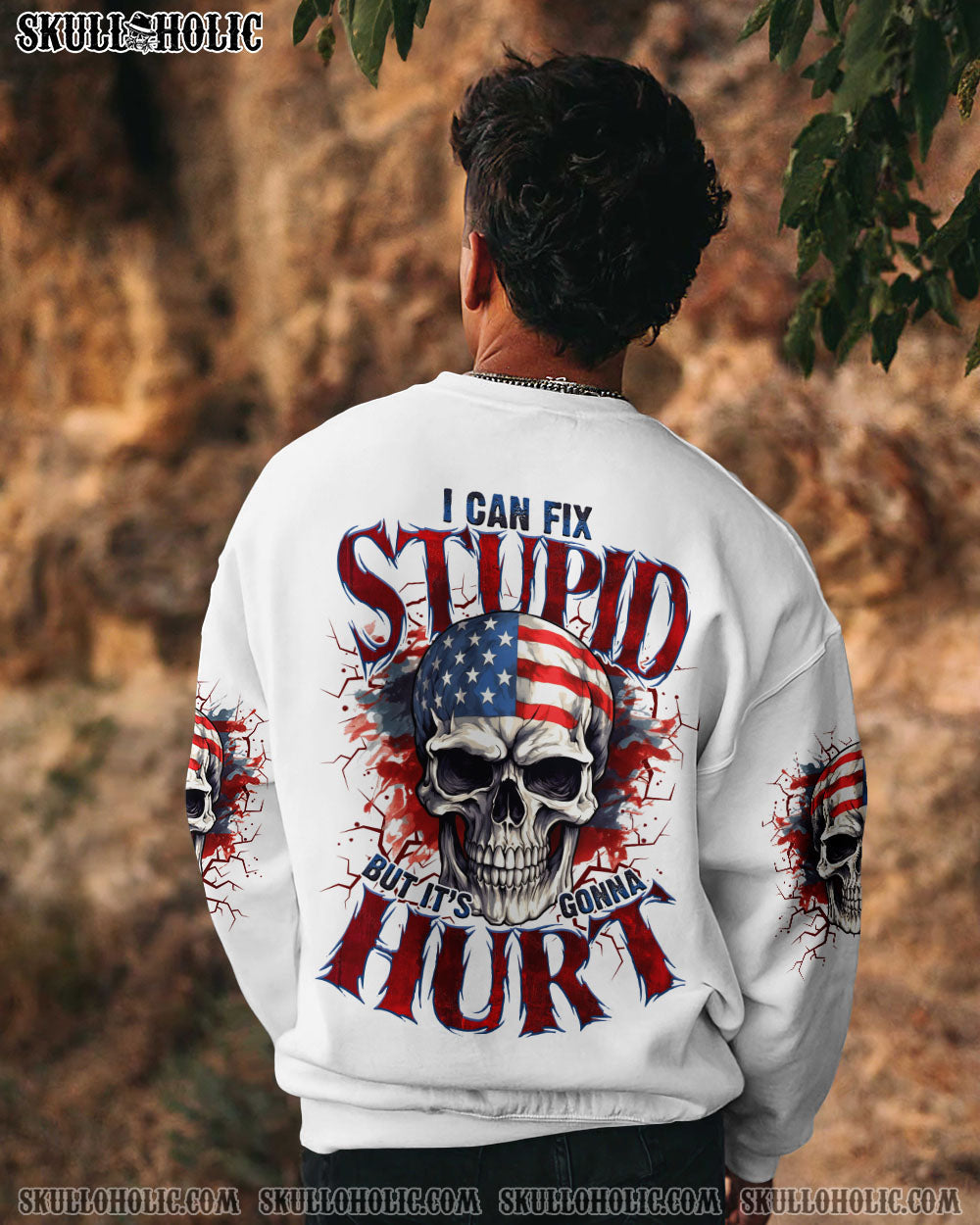 BLISSCORNERS I CAN FIX STUPID BUT IT'S GONNA HURT ALL OVER PRINT