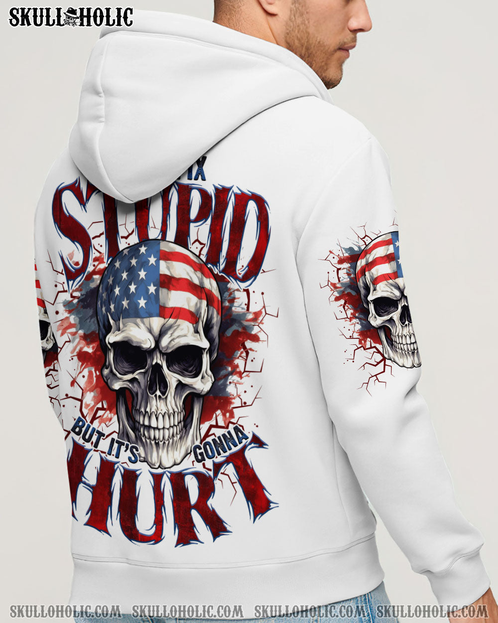 BLISSCORNERS I CAN FIX STUPID BUT IT'S GONNA HURT ALL OVER PRINT