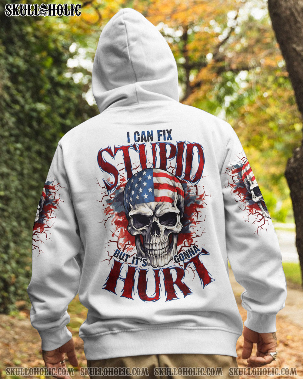 BLISSCORNERS I CAN FIX STUPID BUT IT'S GONNA HURT ALL OVER PRINT