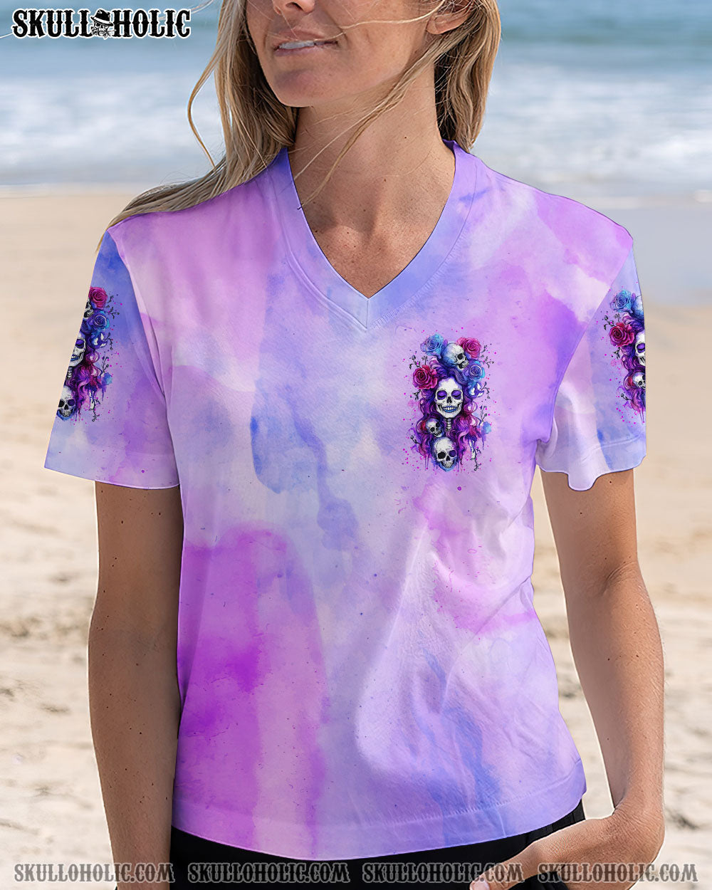 BLISSCORNERS I AM A SWEET GIRL SKULL ALL OVER PRINT