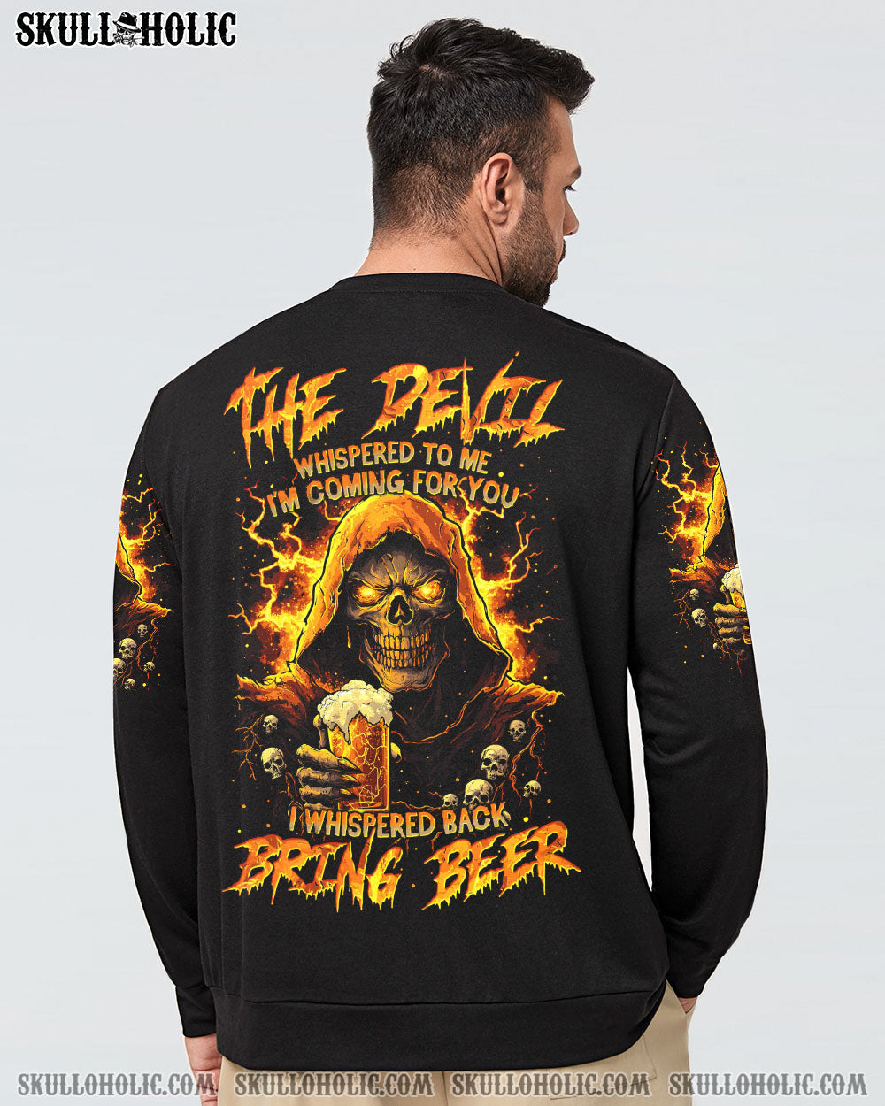 BLISSCORNERS THE DEVIL WHISPERED TO ME ALL OVER PRINT