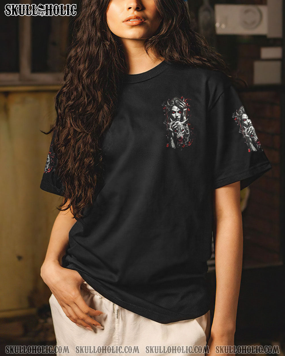 BLISSCORNERS THE GOOD GIRL IN ME ALL OVER PRINT