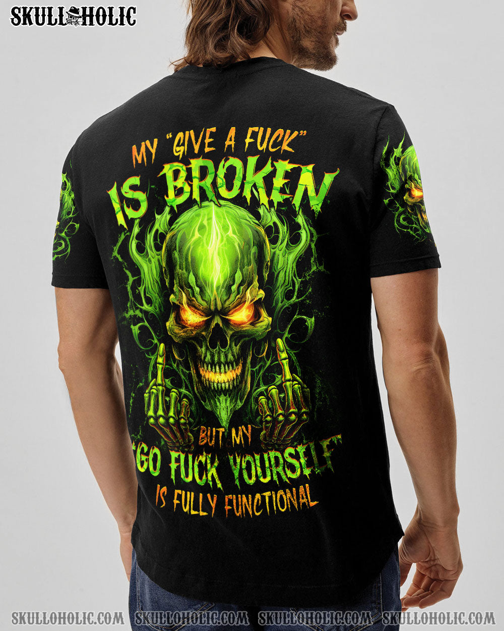 BLISSCORNERS MY GIVE A F IS BROKEN ALL OVER PRINT