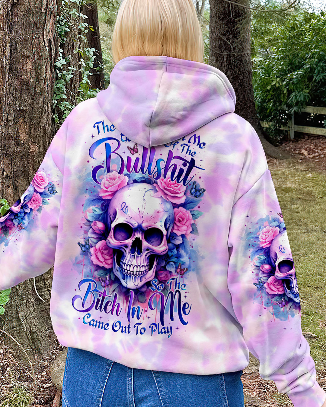 BLISSCORNERS THE GOOD GIRL IN ME ALL OVER PRINT