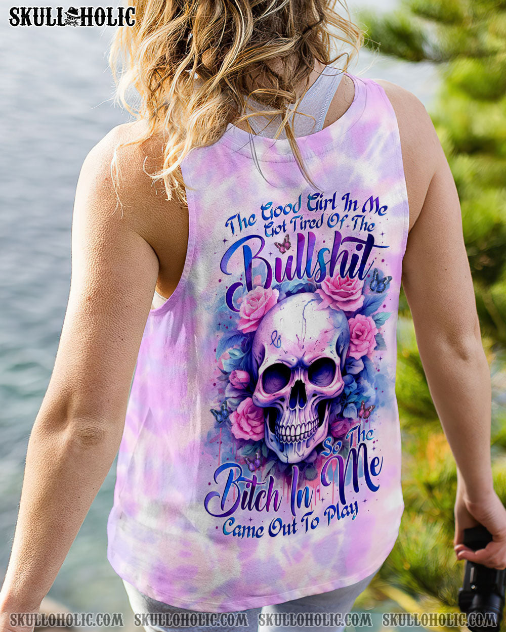 BLISSCORNERS THE GOOD GIRL IN ME ALL OVER PRINT
