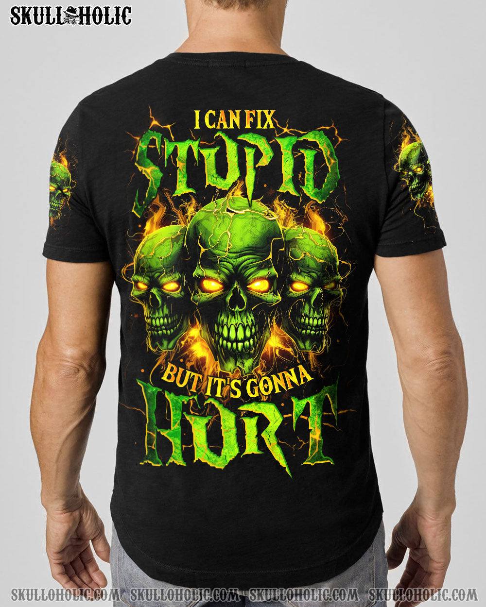 BLISSCORNERS I CAN FIX STUPID BUT IT'S GONNA HURT ALL OVER PRINT