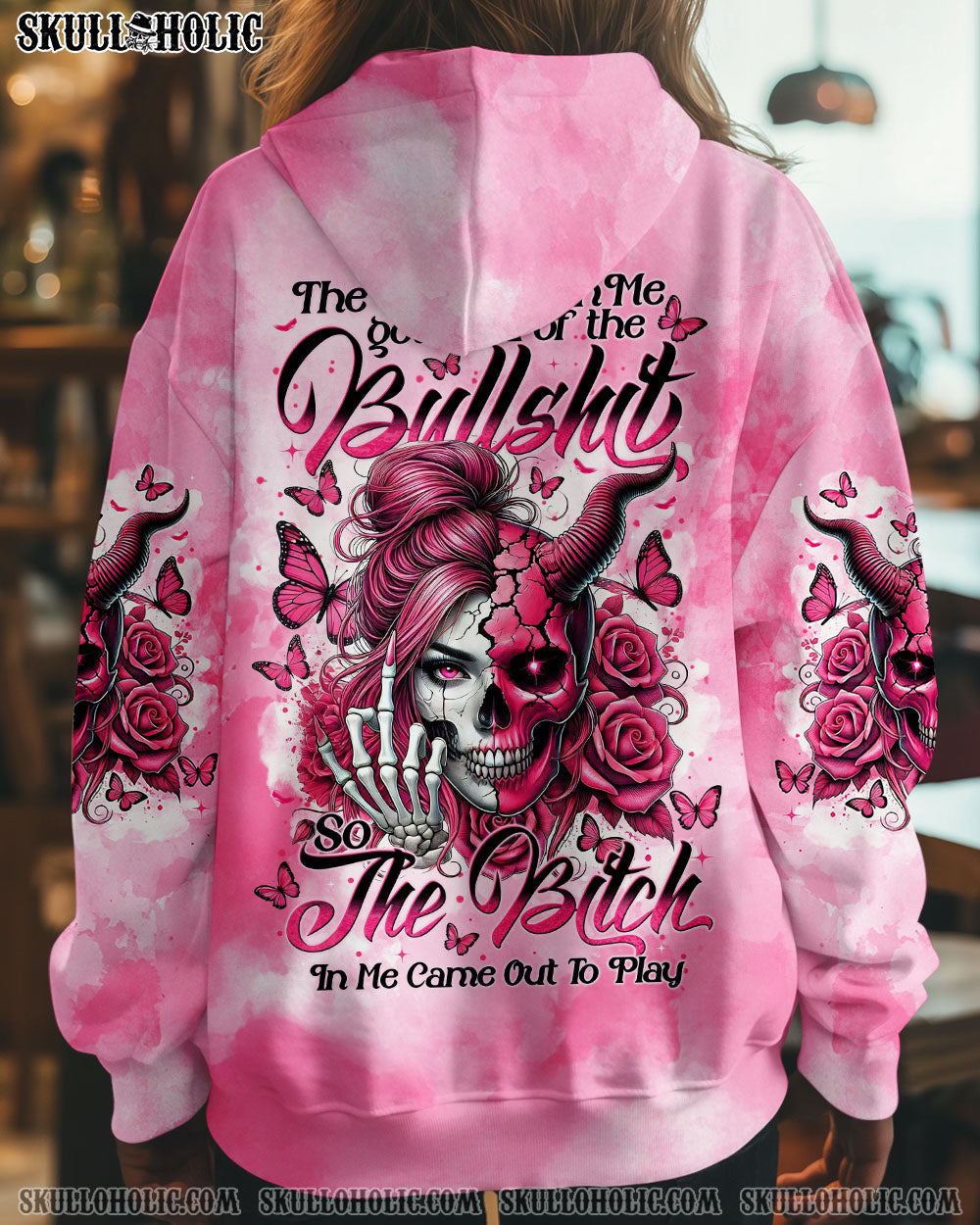 BLISSCORNERS THE GOOD GIRL IN ME ALL OVER PRINT