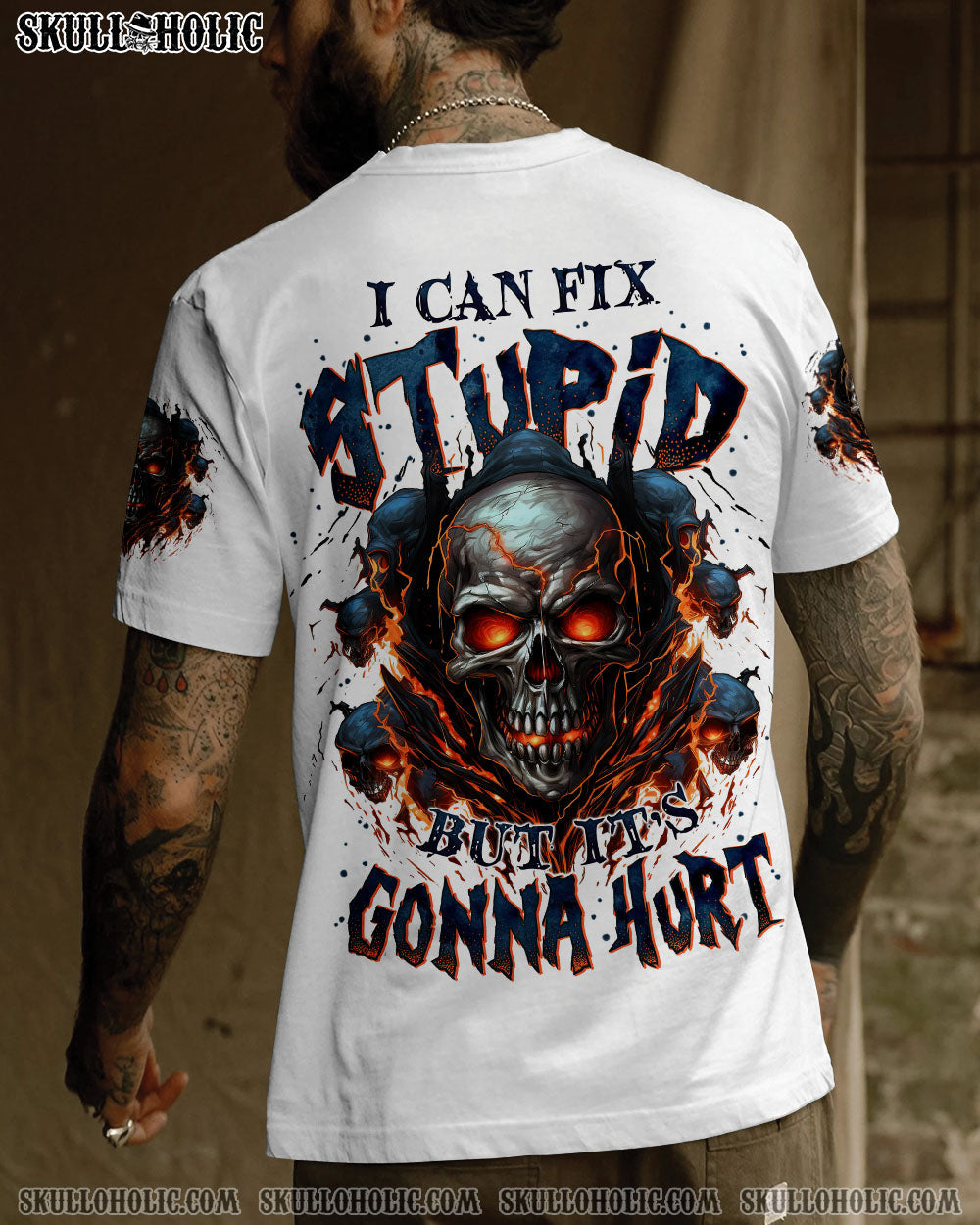BLISSCORNERS I CAN FIX STUPID BUT IT'S GONNA HURT ALL OVER PRINT