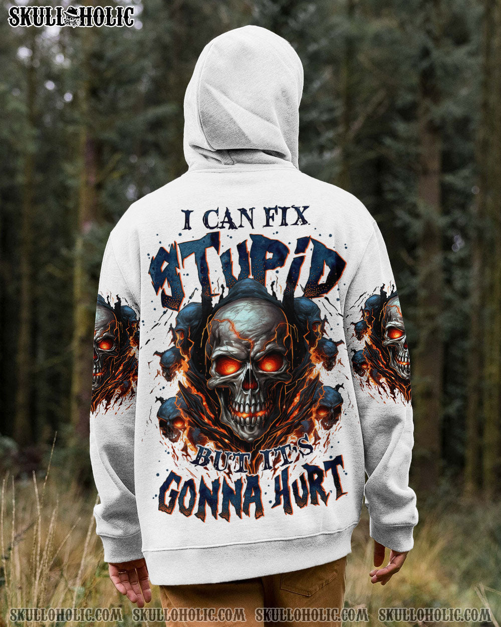 BLISSCORNERS I CAN FIX STUPID BUT IT'S GONNA HURT ALL OVER PRINT