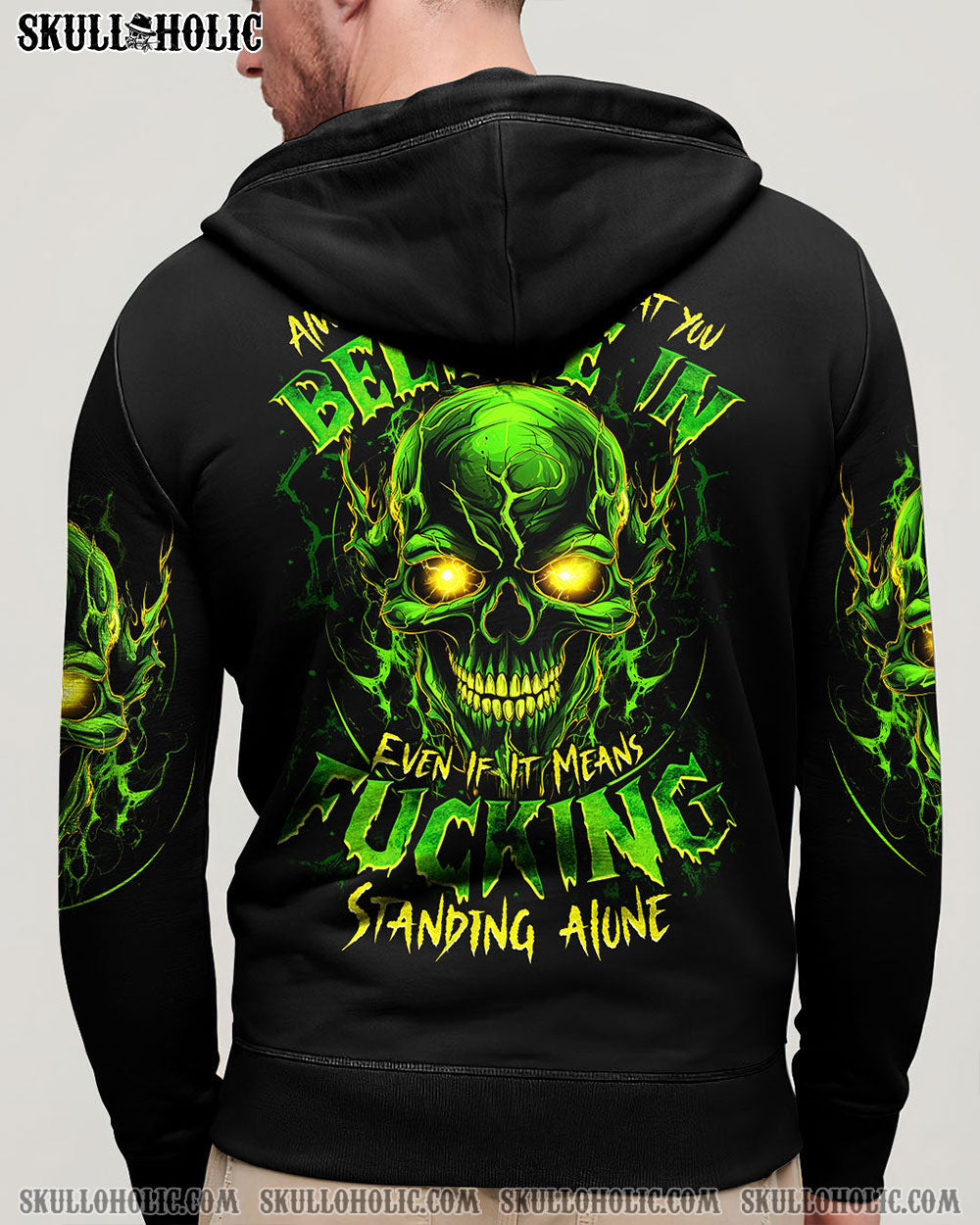 BLISSCORNERS ALWAYS STAND UP FOR WHAT YOU BELIEVE ALL OVER PRINT