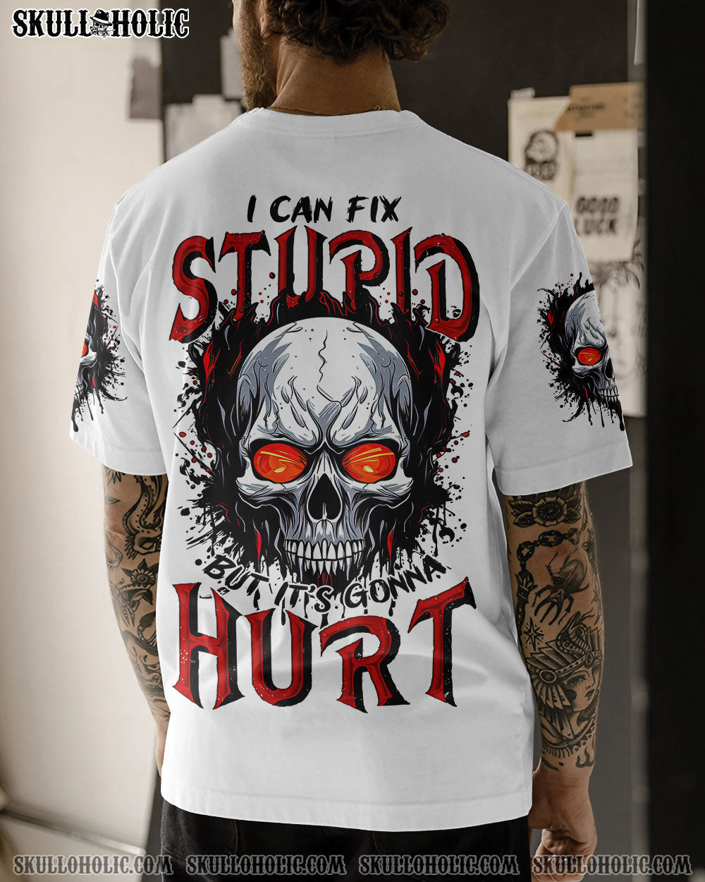 BLISSCORNERS I CAN FIX STUPID BUT IT'S GONNA HURT ALL OVER PRINT