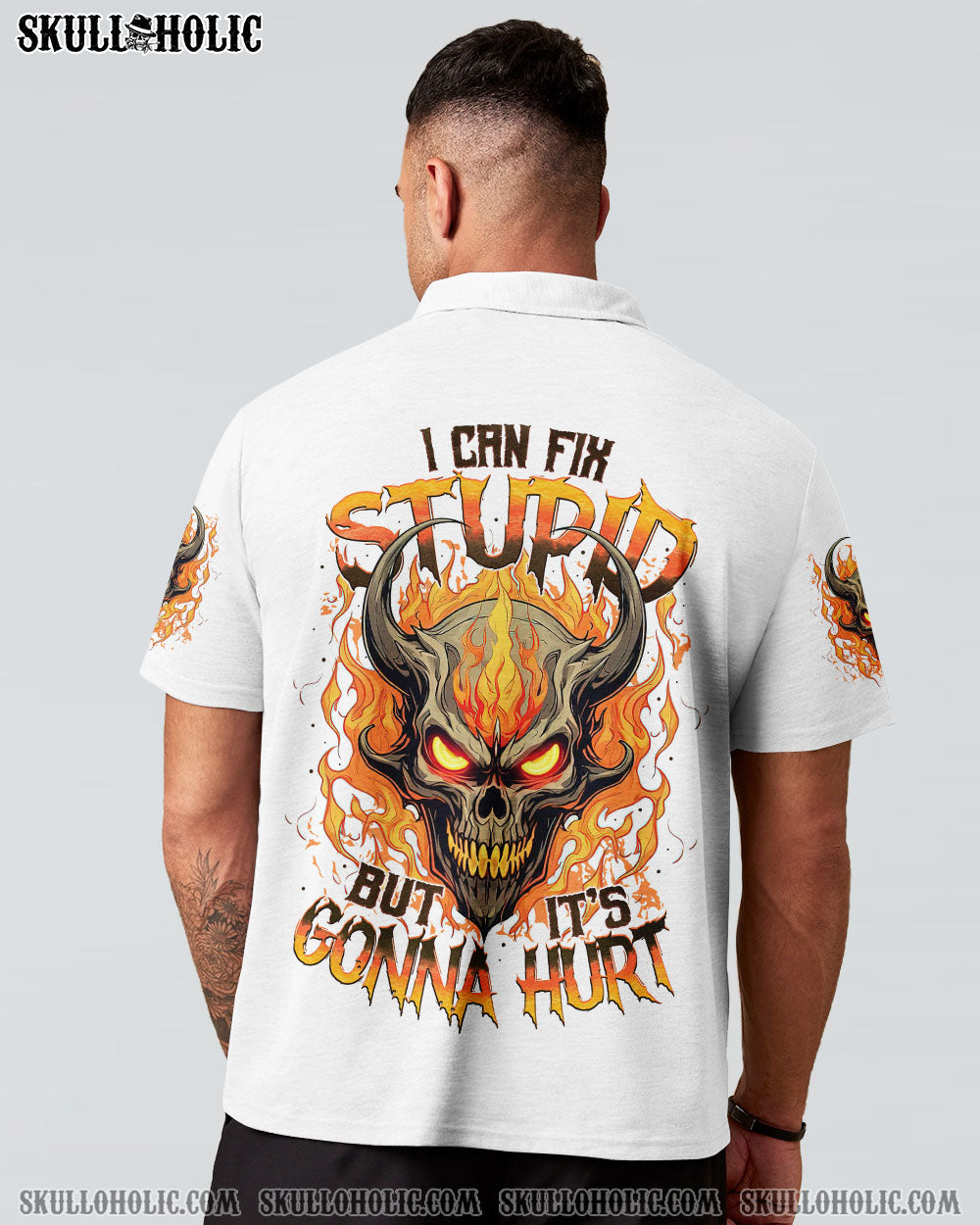 BLISSCORNERS I CAN FIX STUPID BUT IT'S GONNA HURT ALL OVER PRINT - TYTM2511244 A
