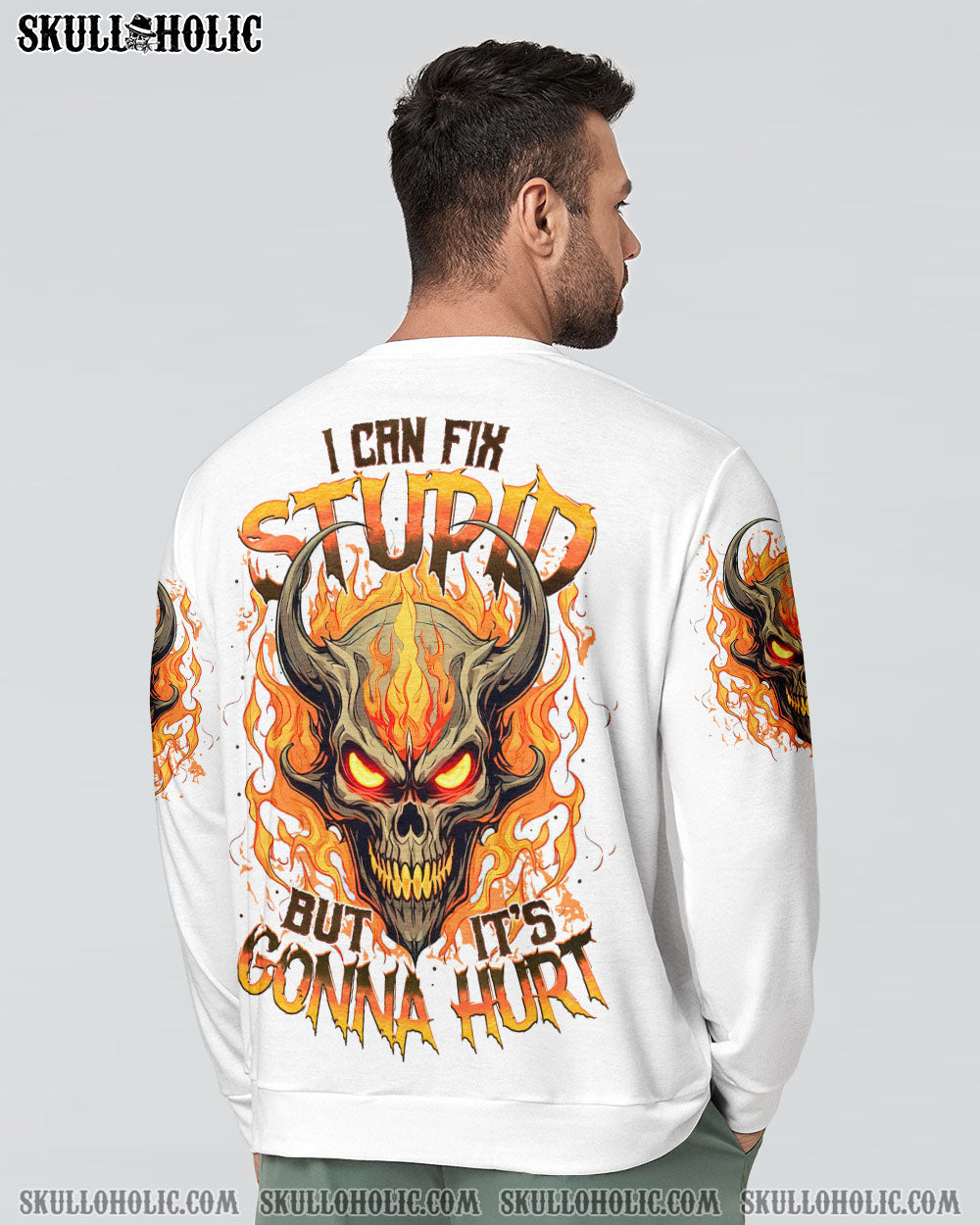 BLISSCORNERS I CAN FIX STUPID BUT IT'S GONNA HURT ALL OVER PRINT - TYTM2511244 A