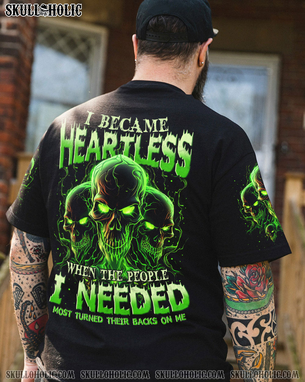 BLISSCORNERS I BECAME HEARTLESS ALL OVER PRINT