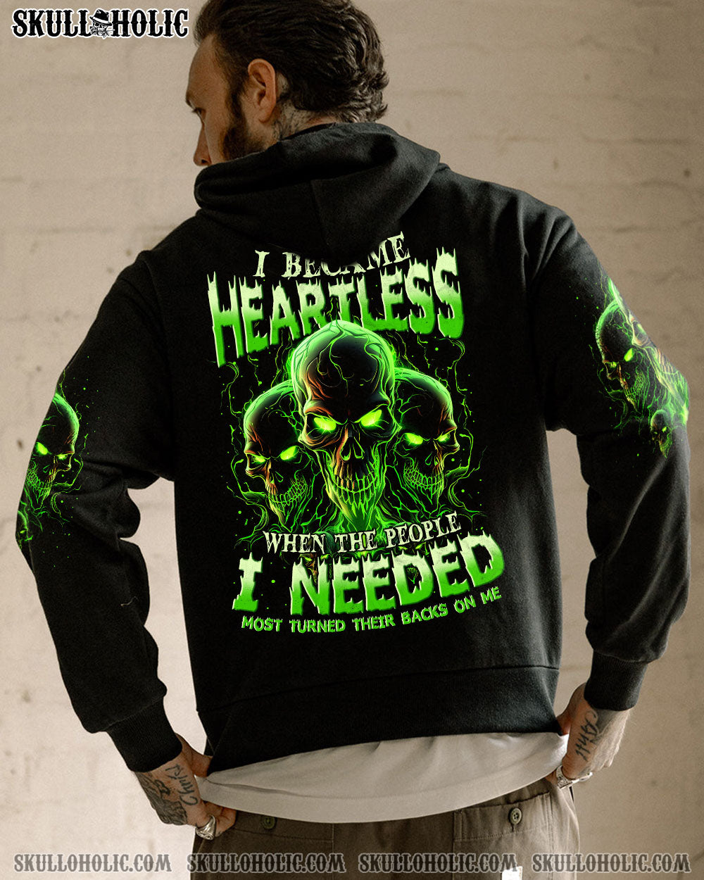 BLISSCORNERS I BECAME HEARTLESS ALL OVER PRINT