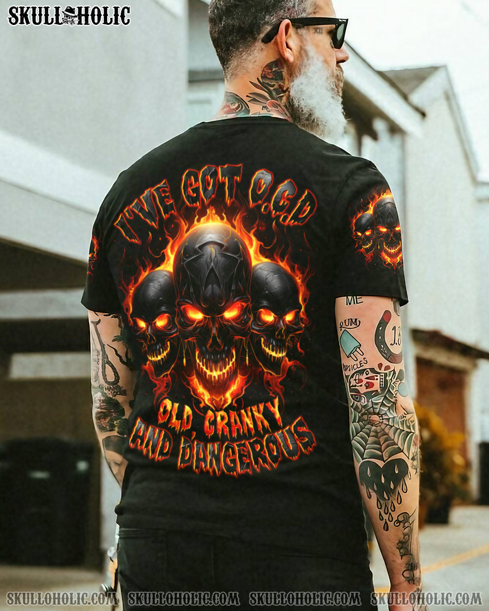 BLISSCORNERS I'VE GOT OCD SKULL ALL OVER PRINT