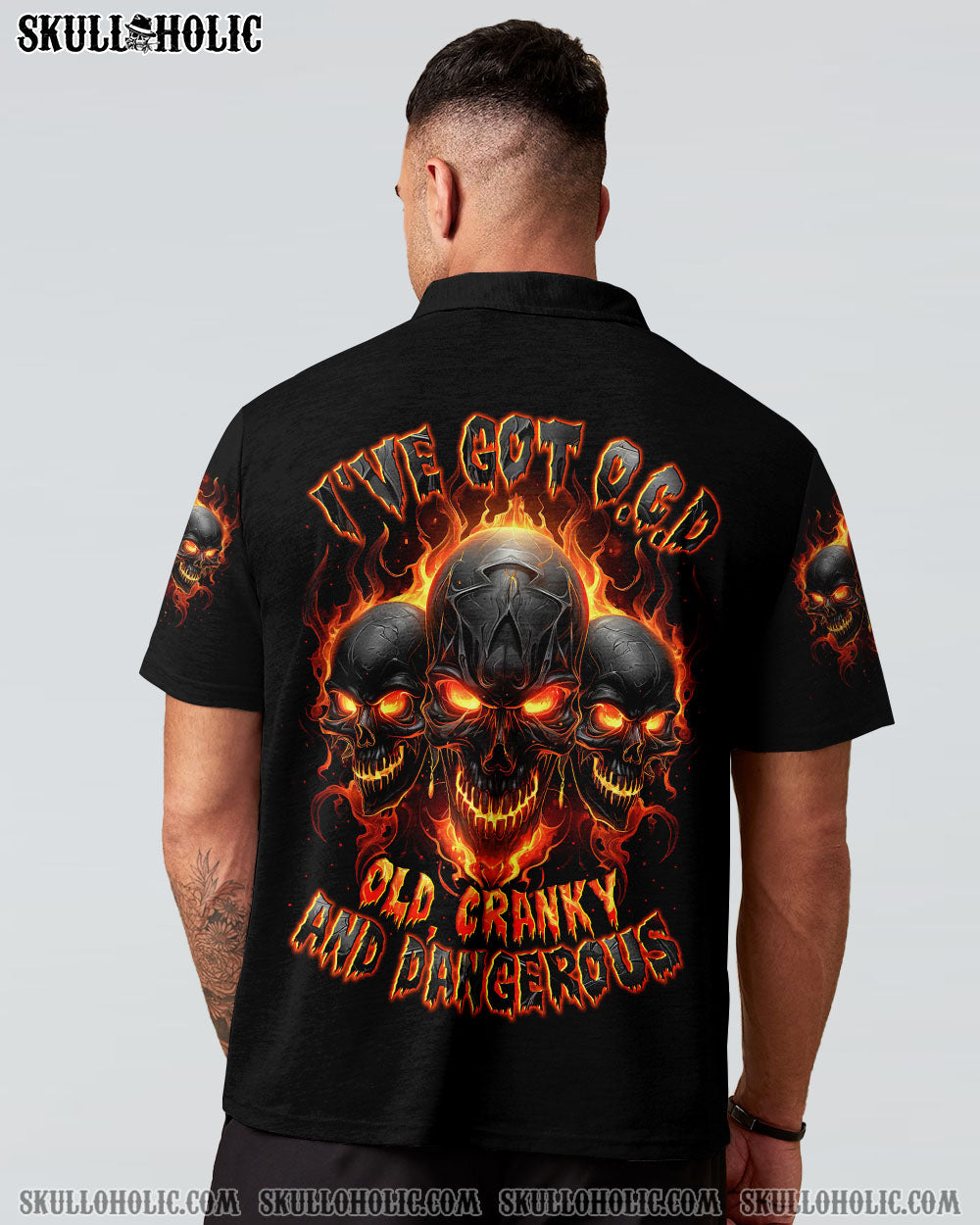 BLISSCORNERS I'VE GOT OCD SKULL ALL OVER PRINT