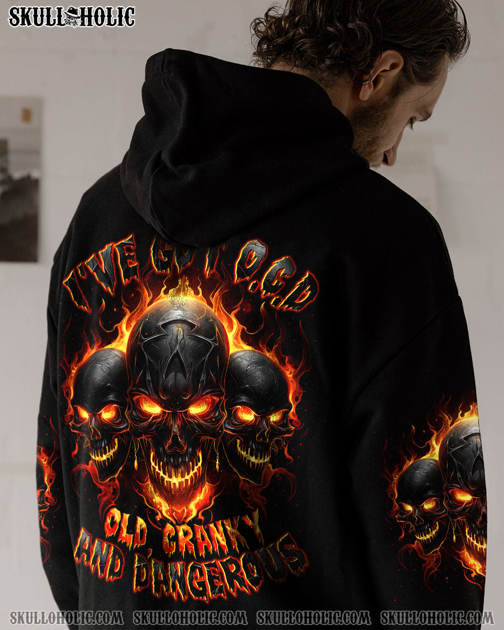 BLISSCORNERS I'VE GOT OCD SKULL ALL OVER PRINT