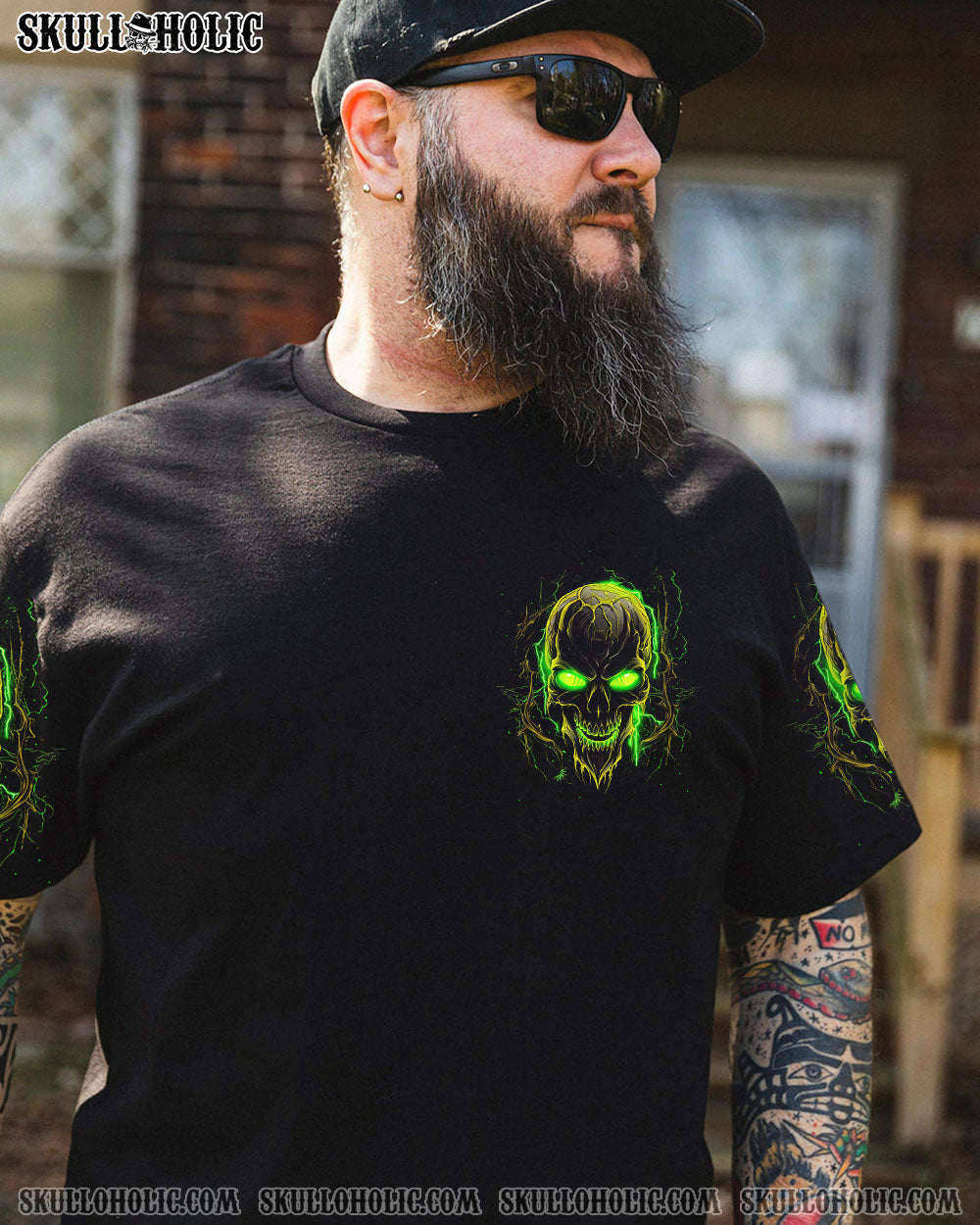 BLISSCORNERS I AM LOYAL SKULL ALL OVER PRINT