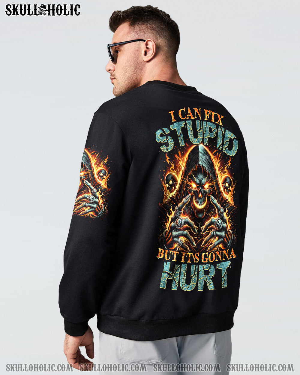 BLISSCORNERS I CAN FIX STUPID BUT IT'S GONNA HURT ALL OVER PRINT